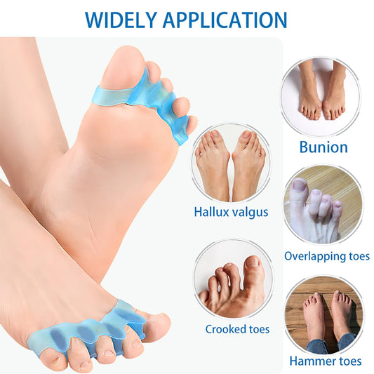 Premium Silicone Toe & Finger Alignment Corrector ( 2PCS 1 PAIR )